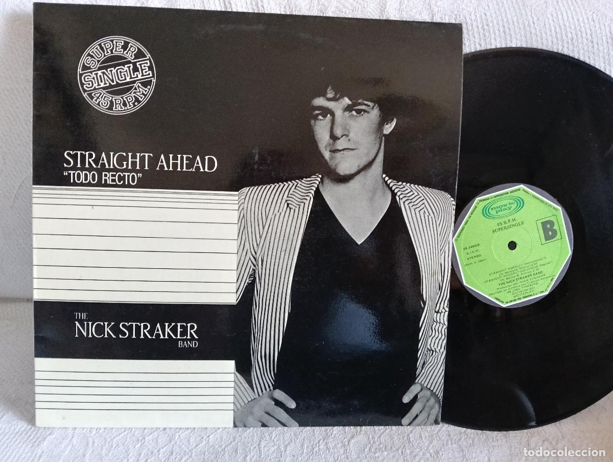 Discos de vinilo: NICK STRAKER Straight Ahead Maxi como NUEVO Ver titulos y dem&aacute;s informaci&oacute;n en fotos.Pedido m&iacute;nimo 9