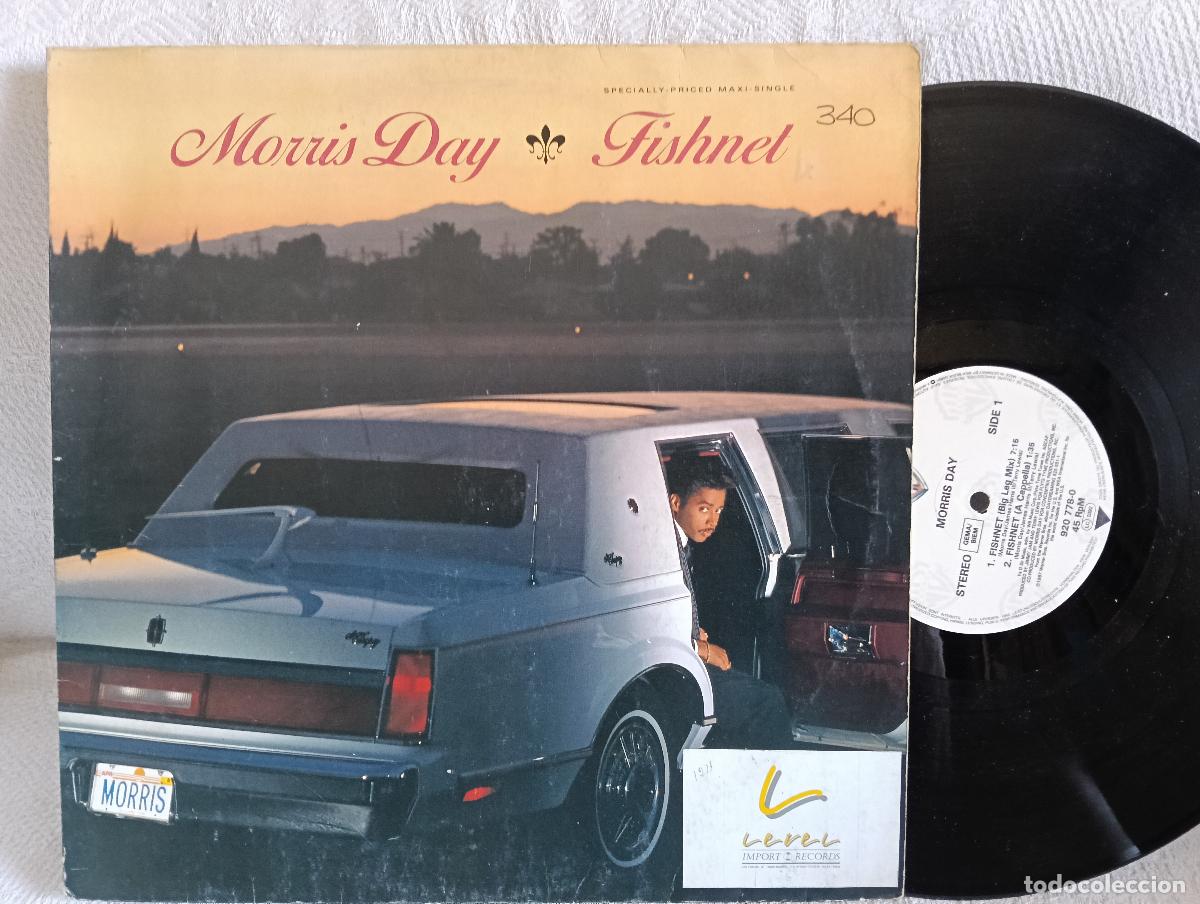 Discos de vinilo: MORRIS DAY Fishnet Maxi Excelente estado Ver titulos y dem&aacute;s informaci&oacute;n en fotos.Pedido m&iacute;nimo 9,00