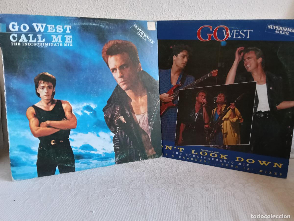 Discos de vinilo: GO WEST Lote 2 Maxis Excelente estado Ver titulos y dem&aacute;s informaci&oacute;n en fotos.Pedido m&iacute;nimo 9,00 eu