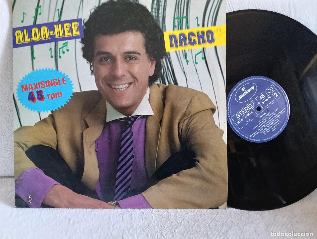 Discos de vinilo: NACHO Aloha-Hee Maxi NUEVO Ver titulos y dem&aacute;s informaci&oacute;n en fotos.Pedido m&iacute;nimo 9,00 euros