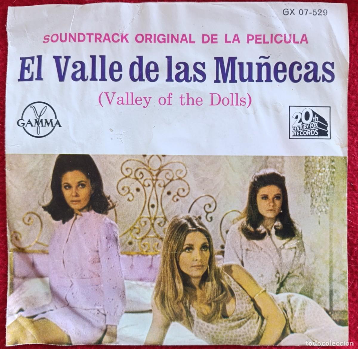 Discos de vinilo: EL VALLE DE LAS MUNECAS (VALLEY OF THE DOLLS) SOUNDTRACK 7&rdquo; JOHN WILLIAMS 1969 EDICION MEXICANA