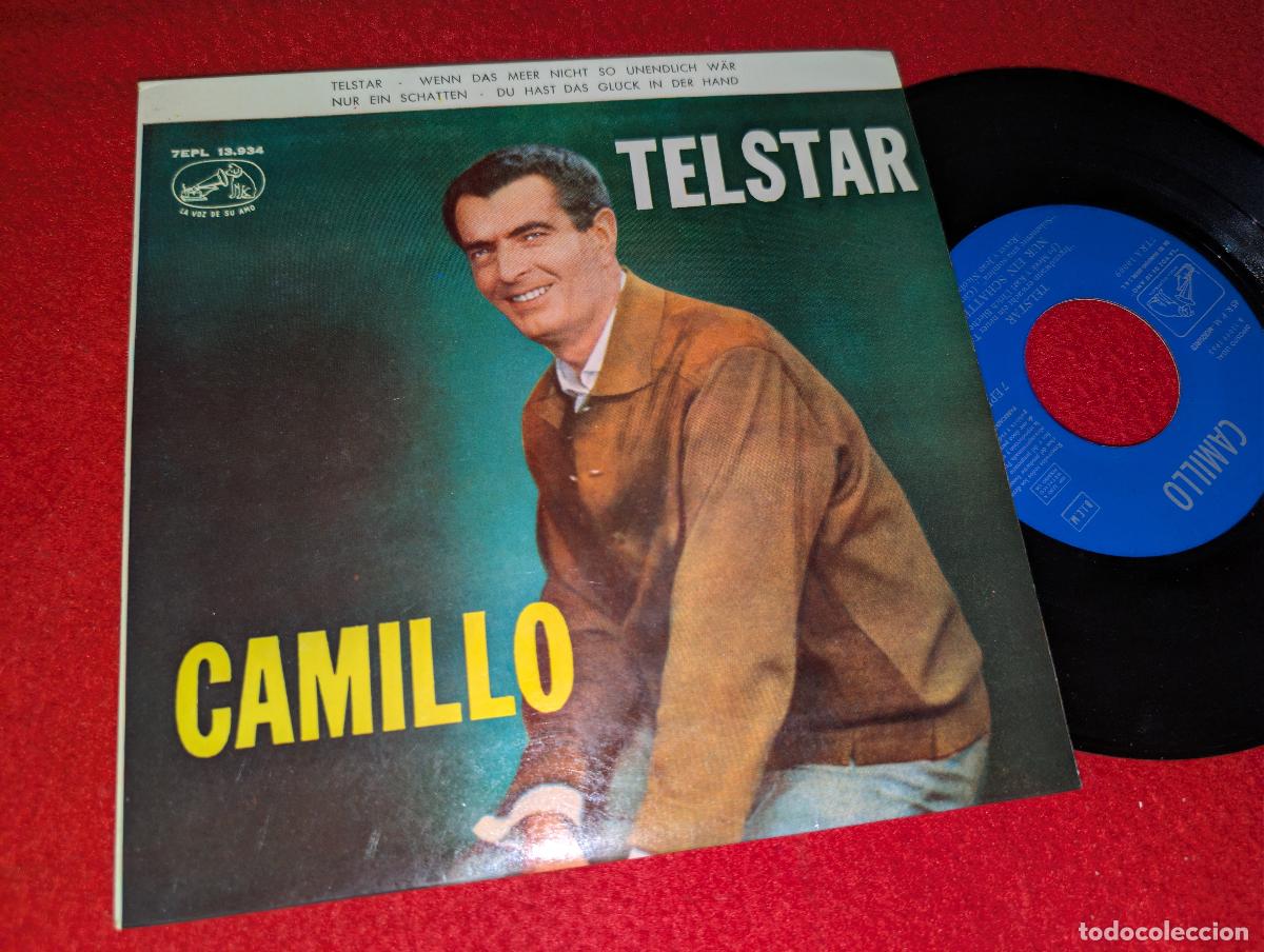 Discos de vinilo: CAMILLO Telstar/Wenn das meer nicht so unendlich war/Nuer ein schatten +1 EP 7'' 1963 espa&ntilde;a spain