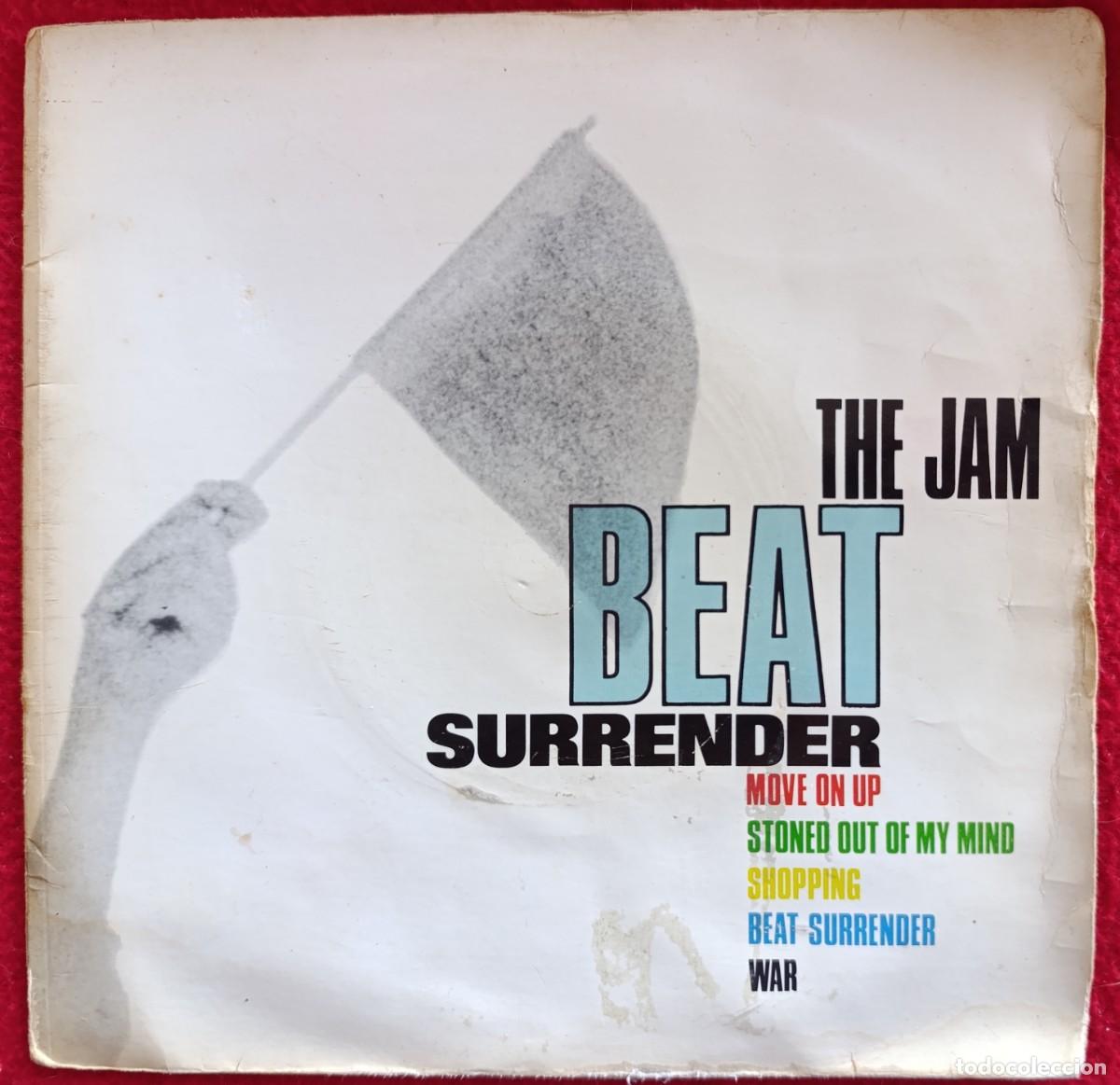 Discos de vinilo: THE JAM &ndash; BEAT SURRENDER 2-7&rdquo; 1982 DOBLE SINGLE CON 5 TEMAS CON PORTADA GATEFOLD - MOD REVIVAL