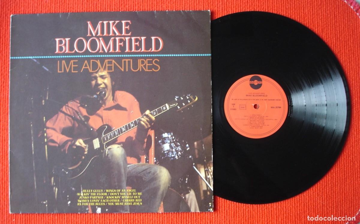 Discos de vinilo: Mike Bloomfield. Live adventures. LP Vinilo.