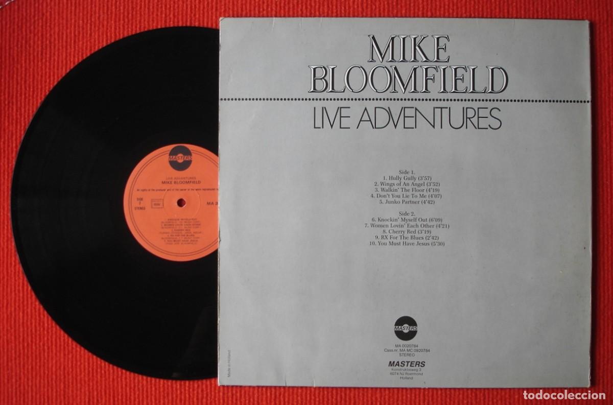 Discos de vinilo: Mike Bloomfield. Live adventures. LP Vinilo. - Foto 2