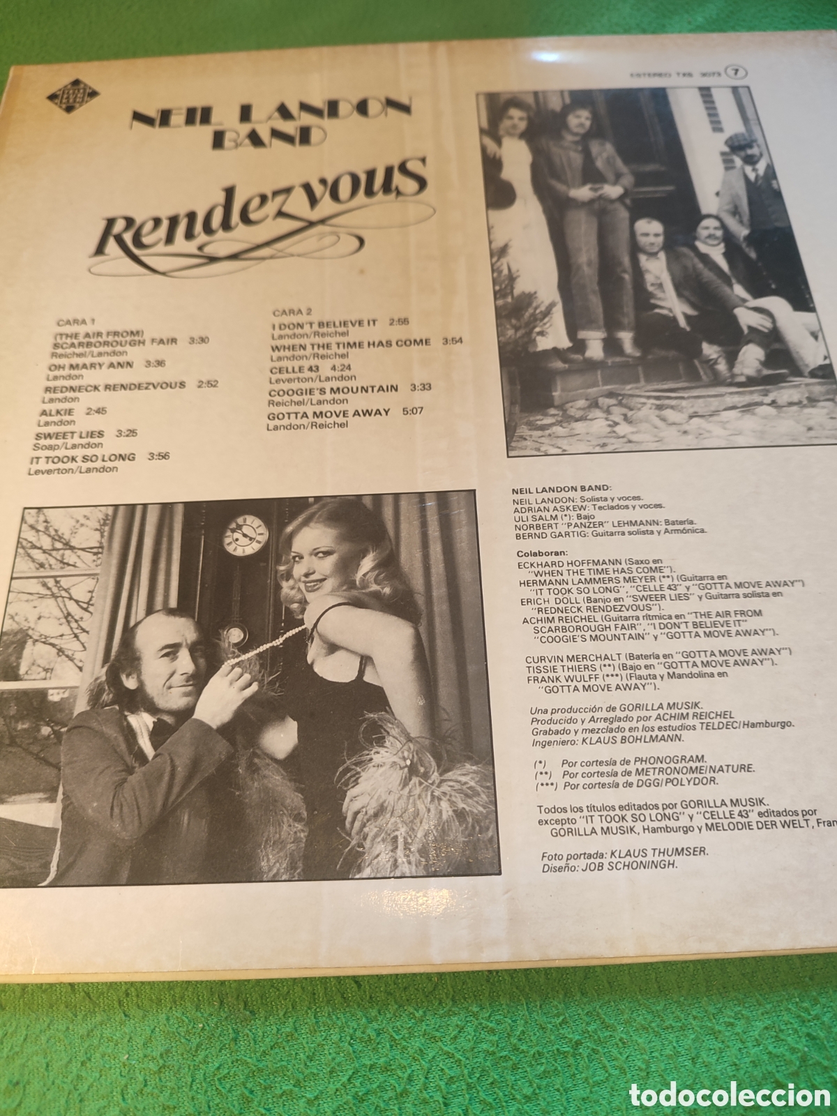 Discos de vinilo: Neil Landon Band - Rendez Vous - Foto 2