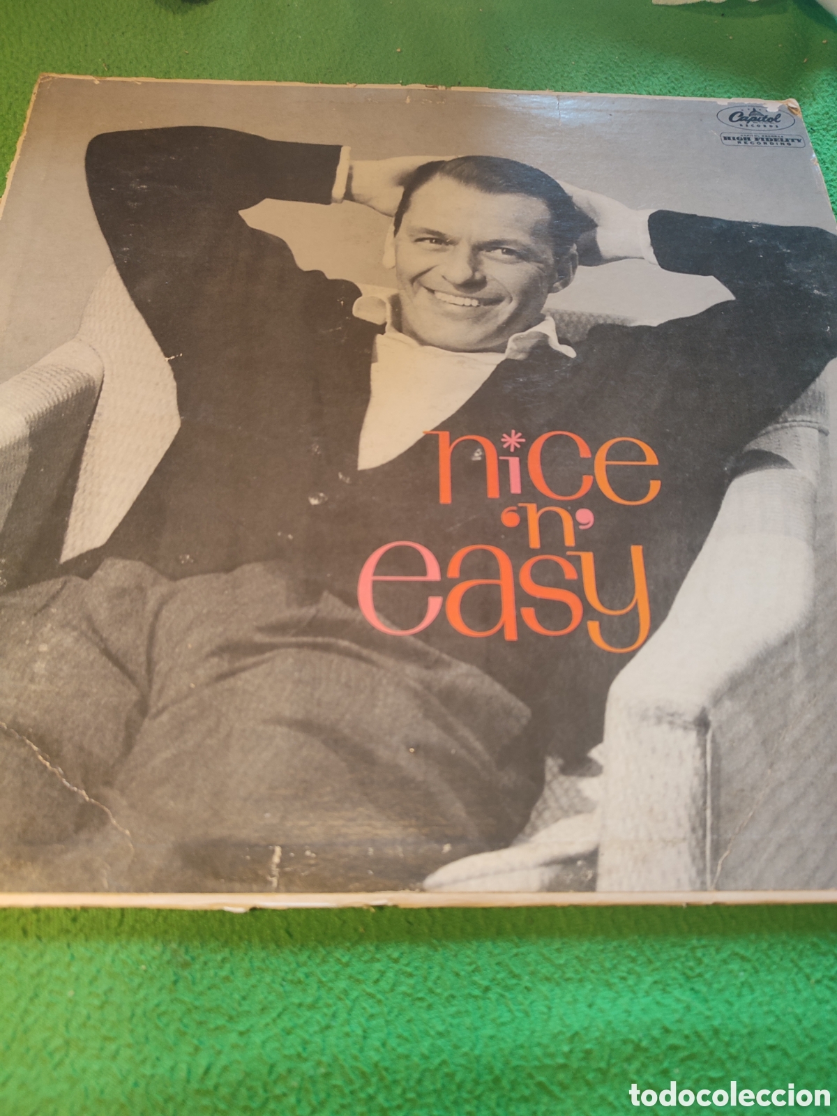 Discos de vinilo: Frank Sinatra - Nice ' n' Easy edici&oacute;n USA