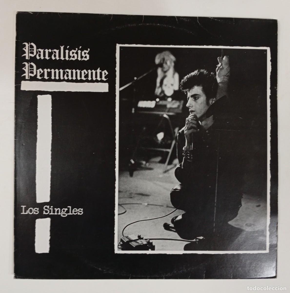 Discos de vinilo: PAR&Aacute;LISIS PERMANENTE : Los singles. (LP, Tres Cipreses, 1986)
