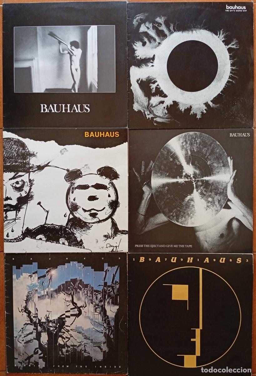 Discos de vinilo: BAUHAUS : 9 DISCOS DE VINILO ORIGINALES (1980-1986)
