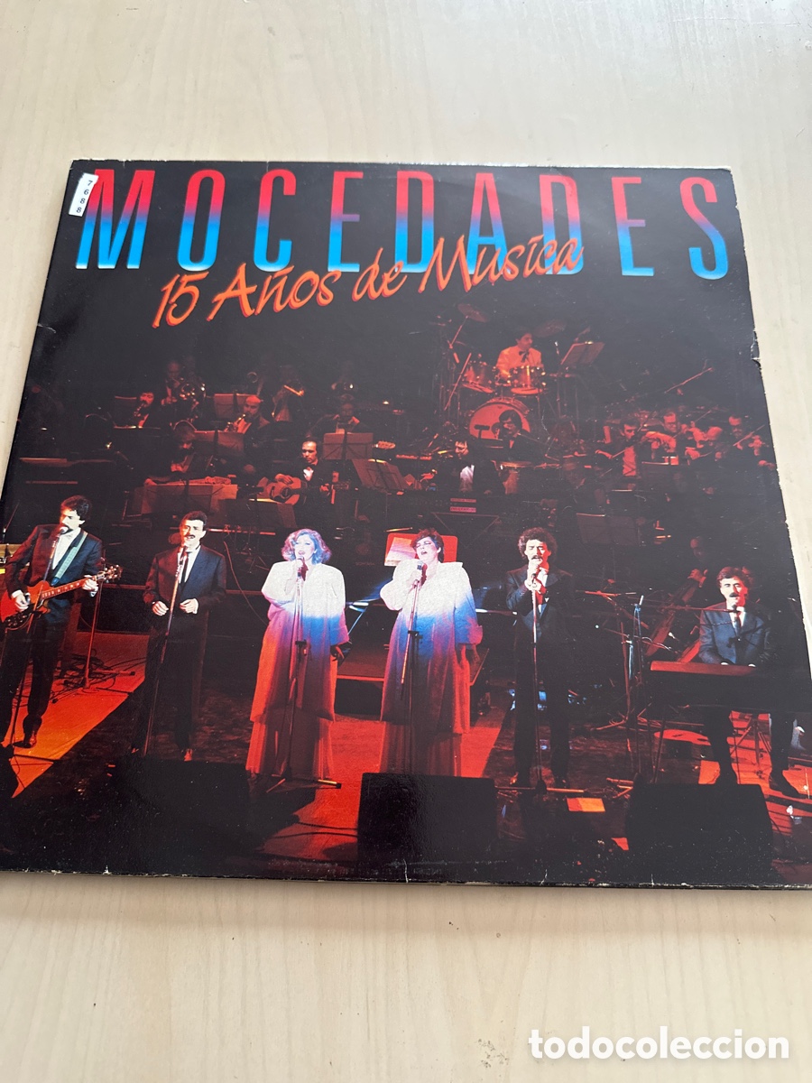 Discos de vinilo: VIN7688 mocedades 15 a&ntilde;os de m&uacute;sica VINILO DE SEGUNDAMANO