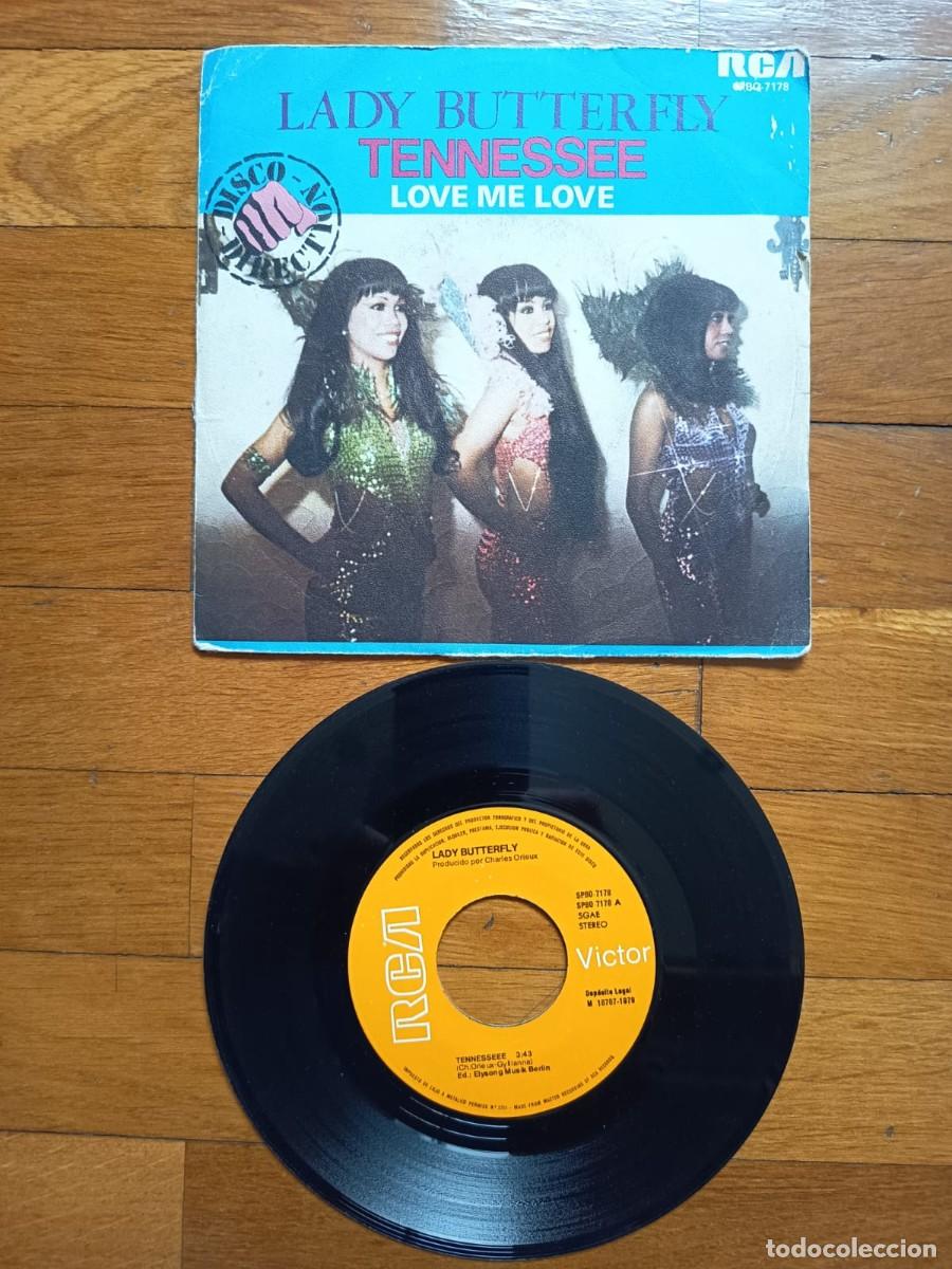Discos de vinilo: SINGLE - LADY BUTTERFLY - TENNESSEE - 1979