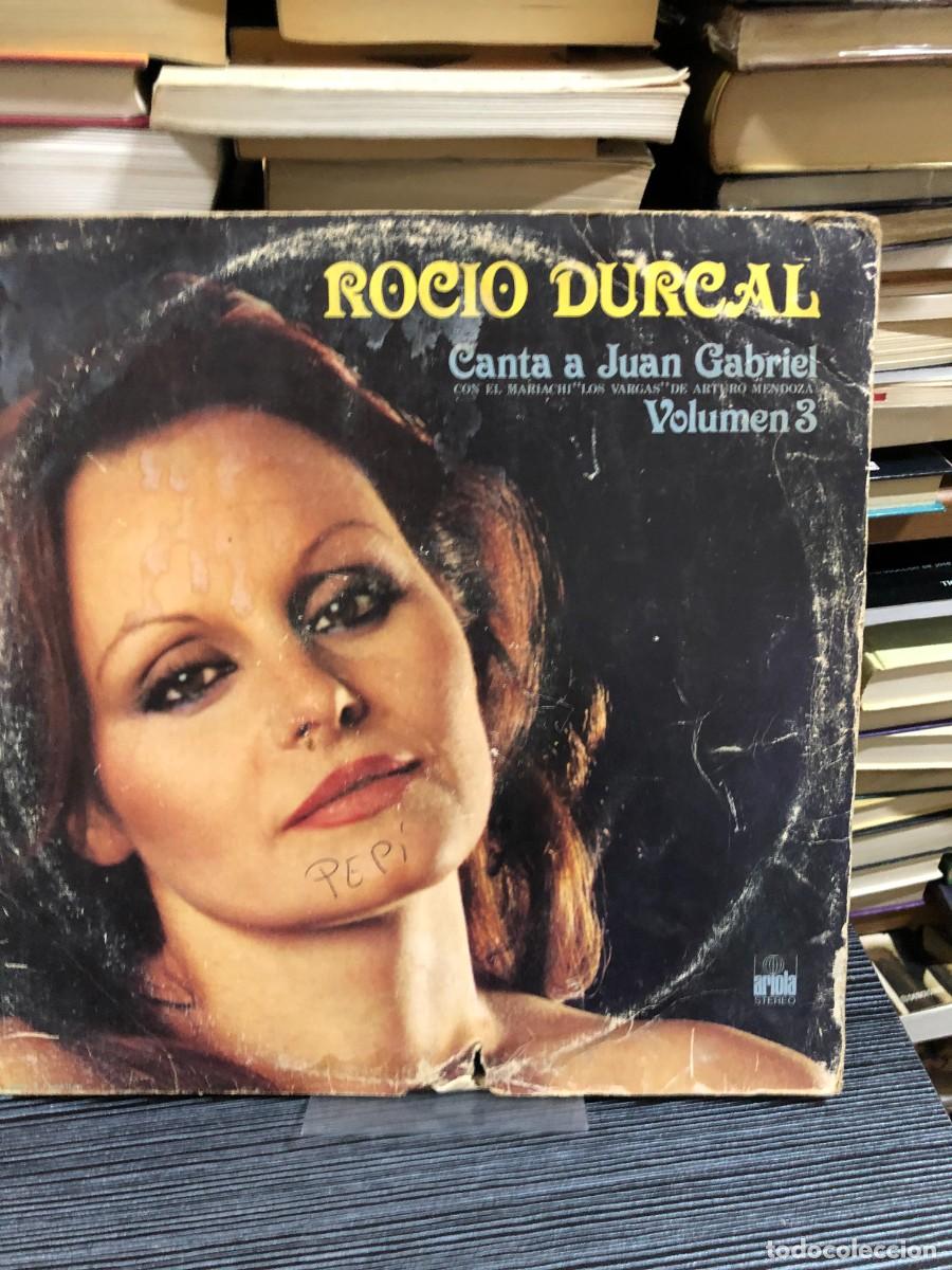 Discos de vinilo: Canta a Juan Gabriel (Volumen 3) Roc&iacute;o D&uacute;rcal