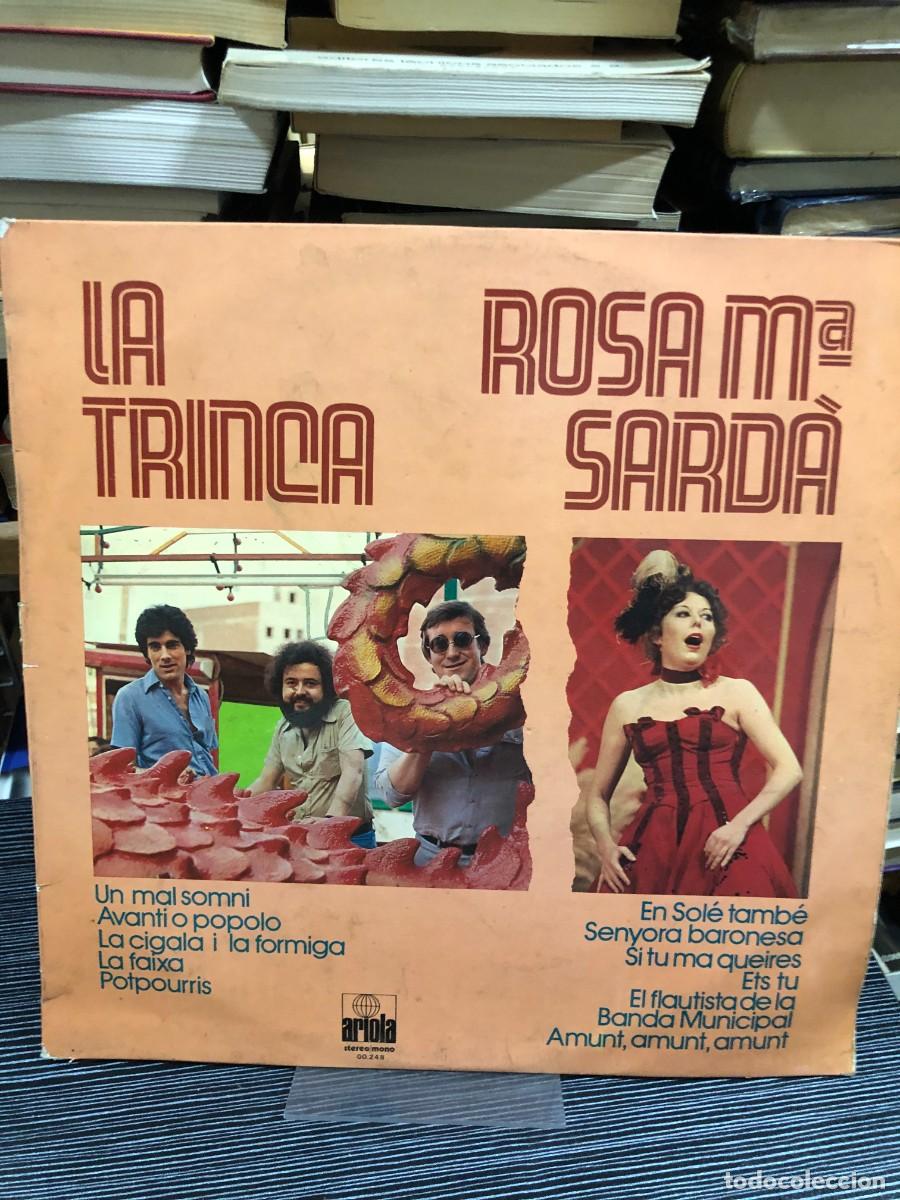 Vinyl records: La Trinca / Rosa M&ordf; Sard&agrave; La Trinca y Rosa Mar&iacute;a Sard&agrave;