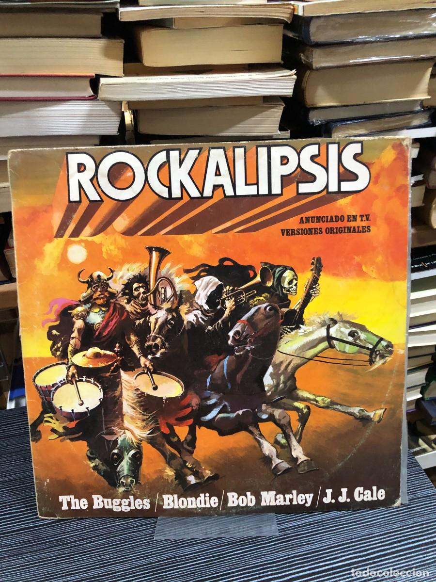 Vinyl records: Rockalipsis Varios (The Buggles, Blondie, Bob Marley, J.J. Cale...)