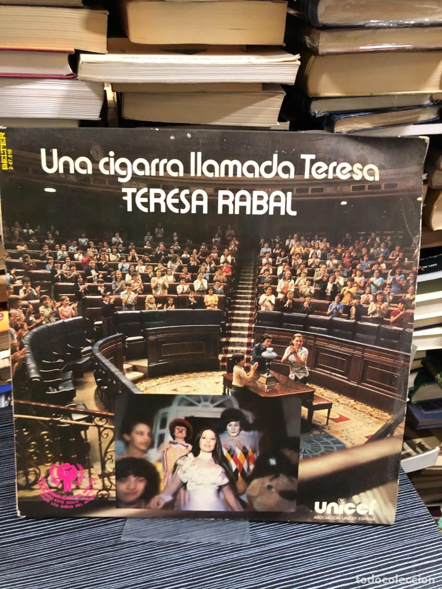 Discos de vinilo: Una cigarra llamada Teresa Teresa Rabal