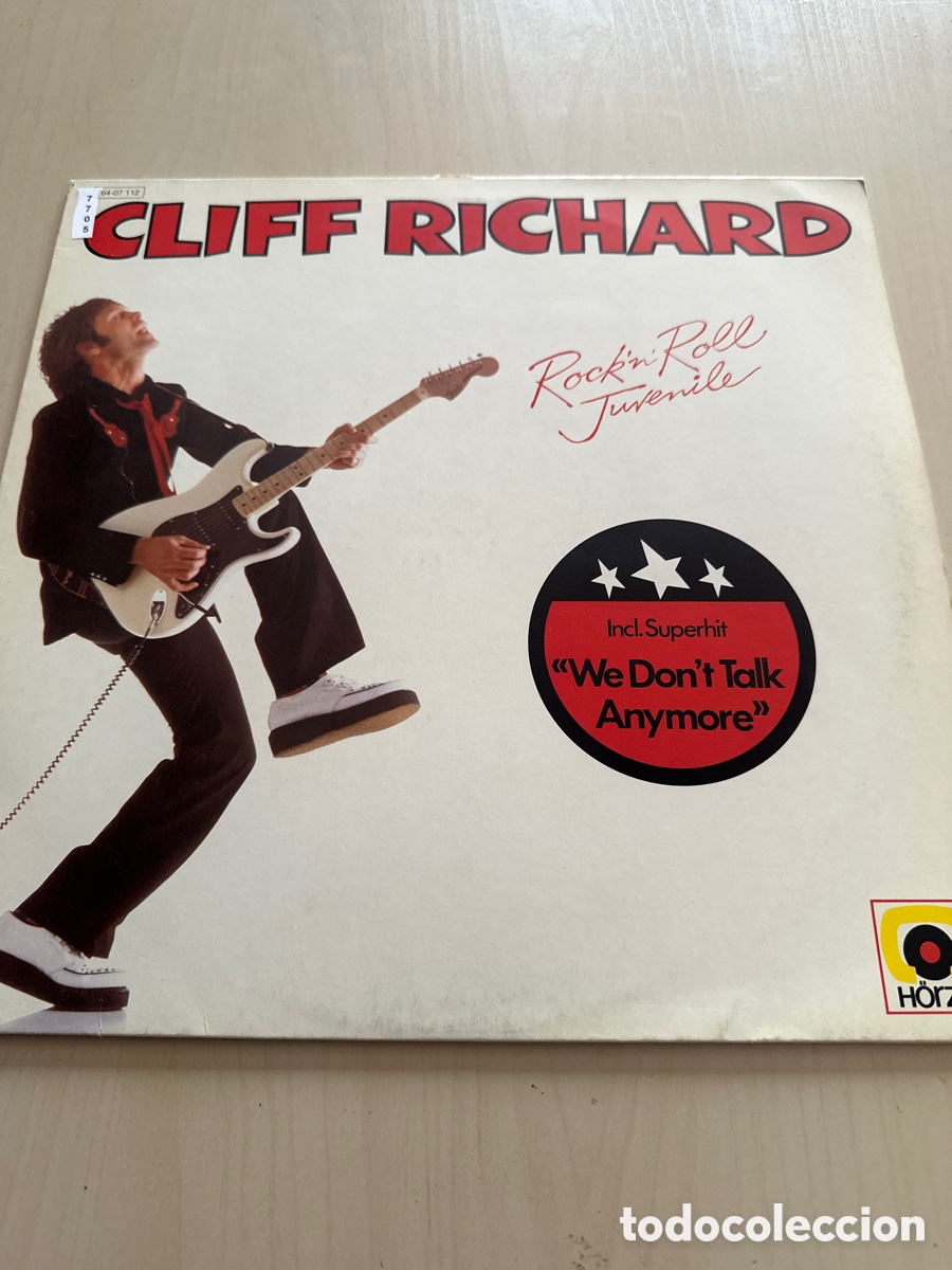 Discos de vinilo: VIN7705 cliff richard rock&rsquo;n roll juvenile VINILO DE SEGUNDAMANO