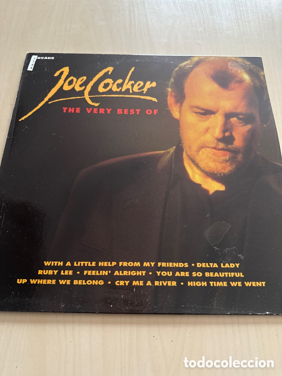 Discos de vinilo: VIN7706 Joe cocker The very best of VINILO DE SEGUNDAMANO