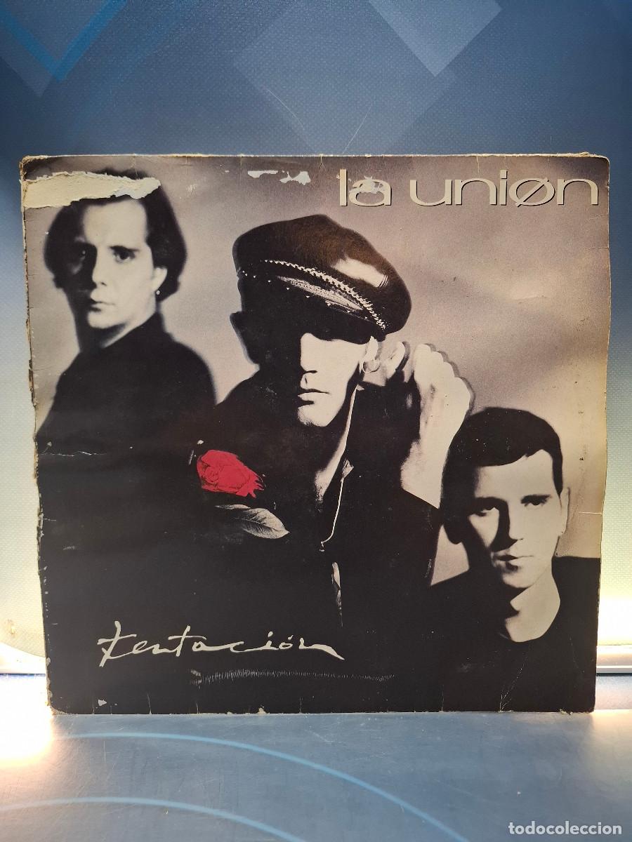 Discos de vinilo: Disco, Lp, La Uni&oslash;n, Tentaci&oacute;n, 1990
