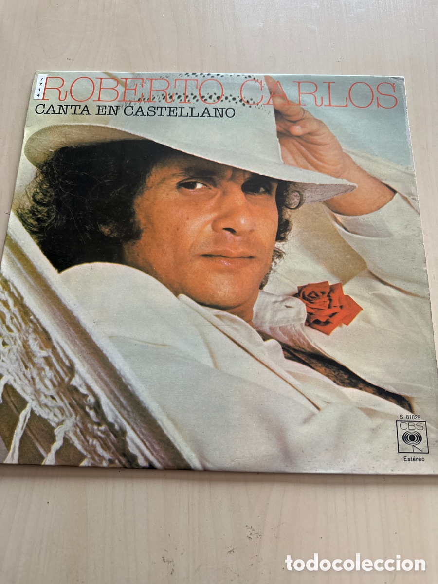 Discos de vinilo: VIN7714 Roberto Carlos canta en castellano VINILO DE SEGUNDAMANO