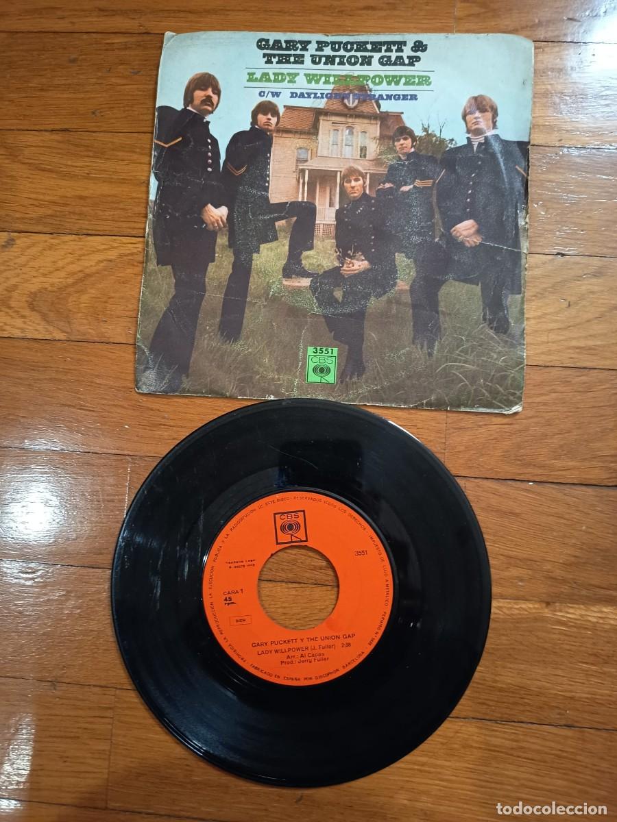 Discos de vinilo: SINGLE - GARY PUCKEET & THE UNIO GAP - LADY WILLOPWER - 1968