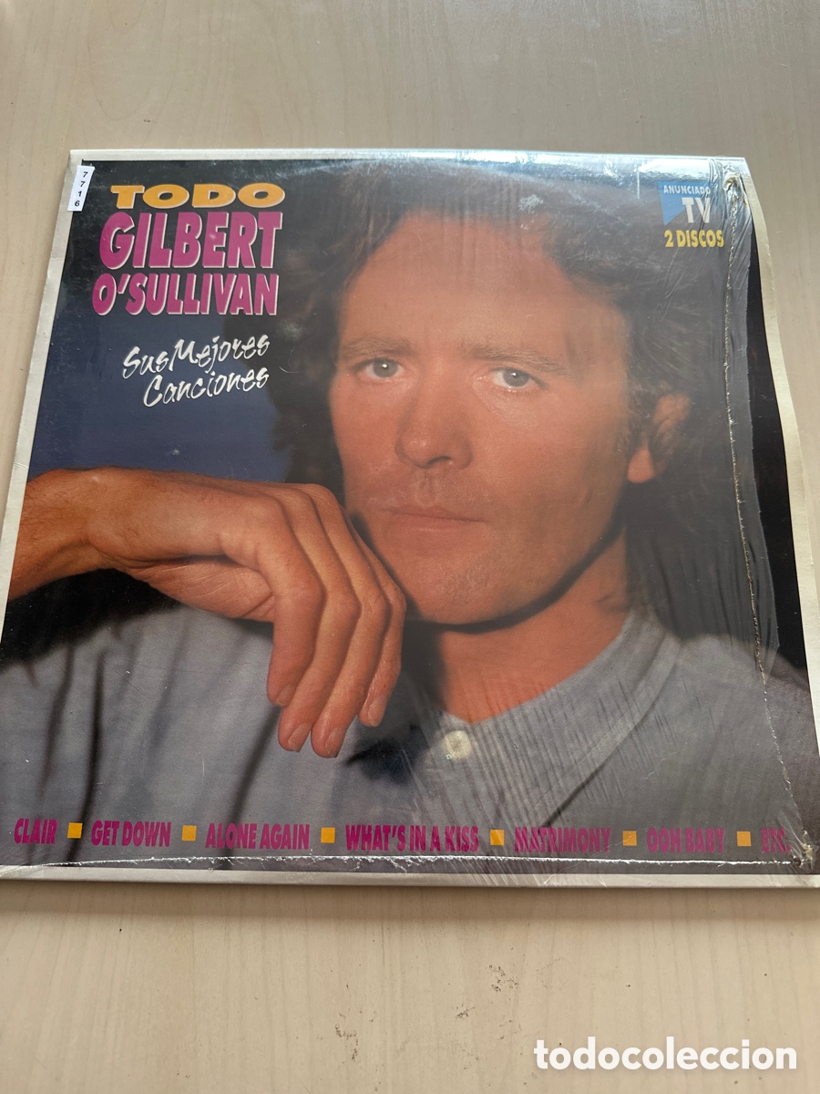 Discos de vinilo: VIN7716 todo gilbert o&rsquo;sullivan sus mejores canciones VINILO DE SEGUNDAMANO