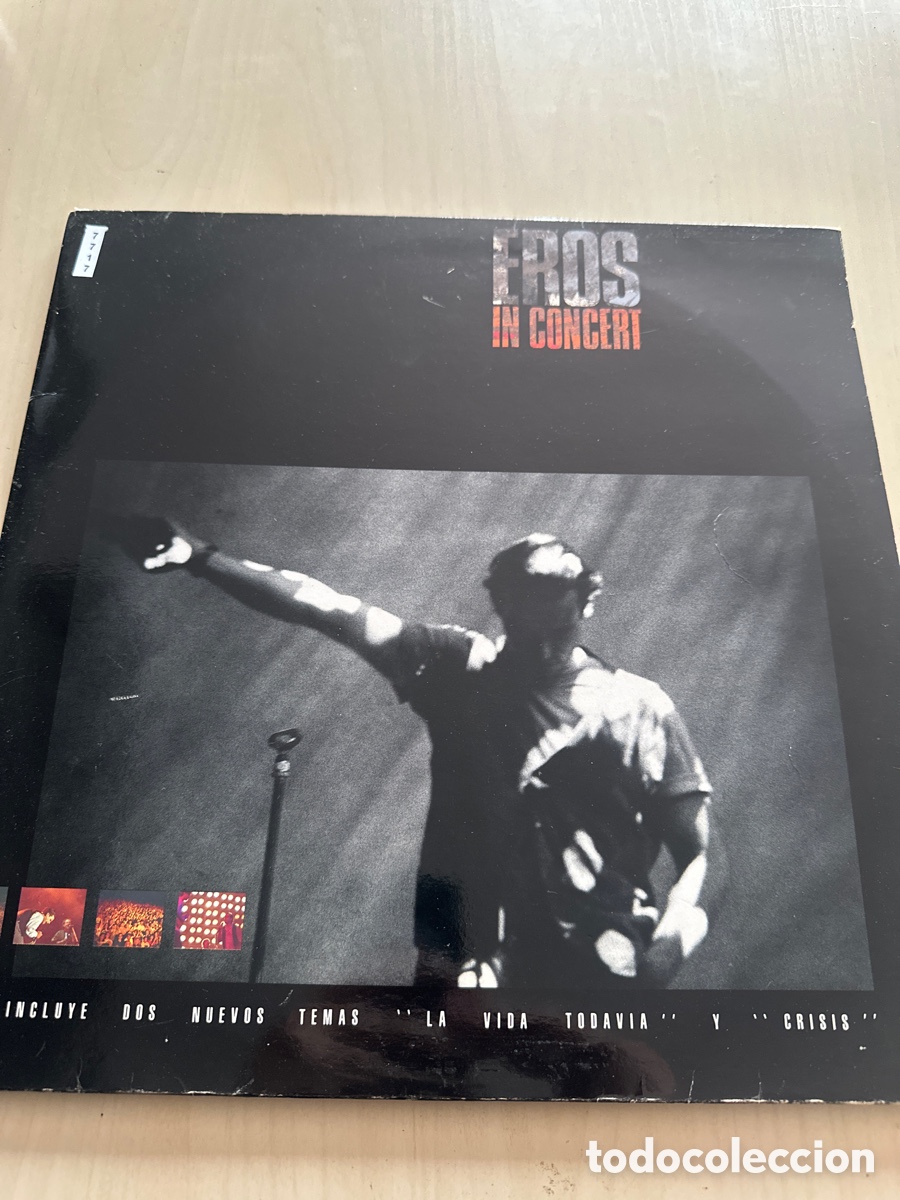 Discos de vinilo: VIN7717 Eros in concert VINILO DE SEGUNDAMANO