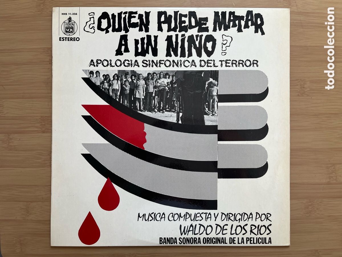 Discos de vinilo: WALDO DE LOS RIOS. Quien puede matar a un ni&ntilde;o. (Vinilo lp 1976)
