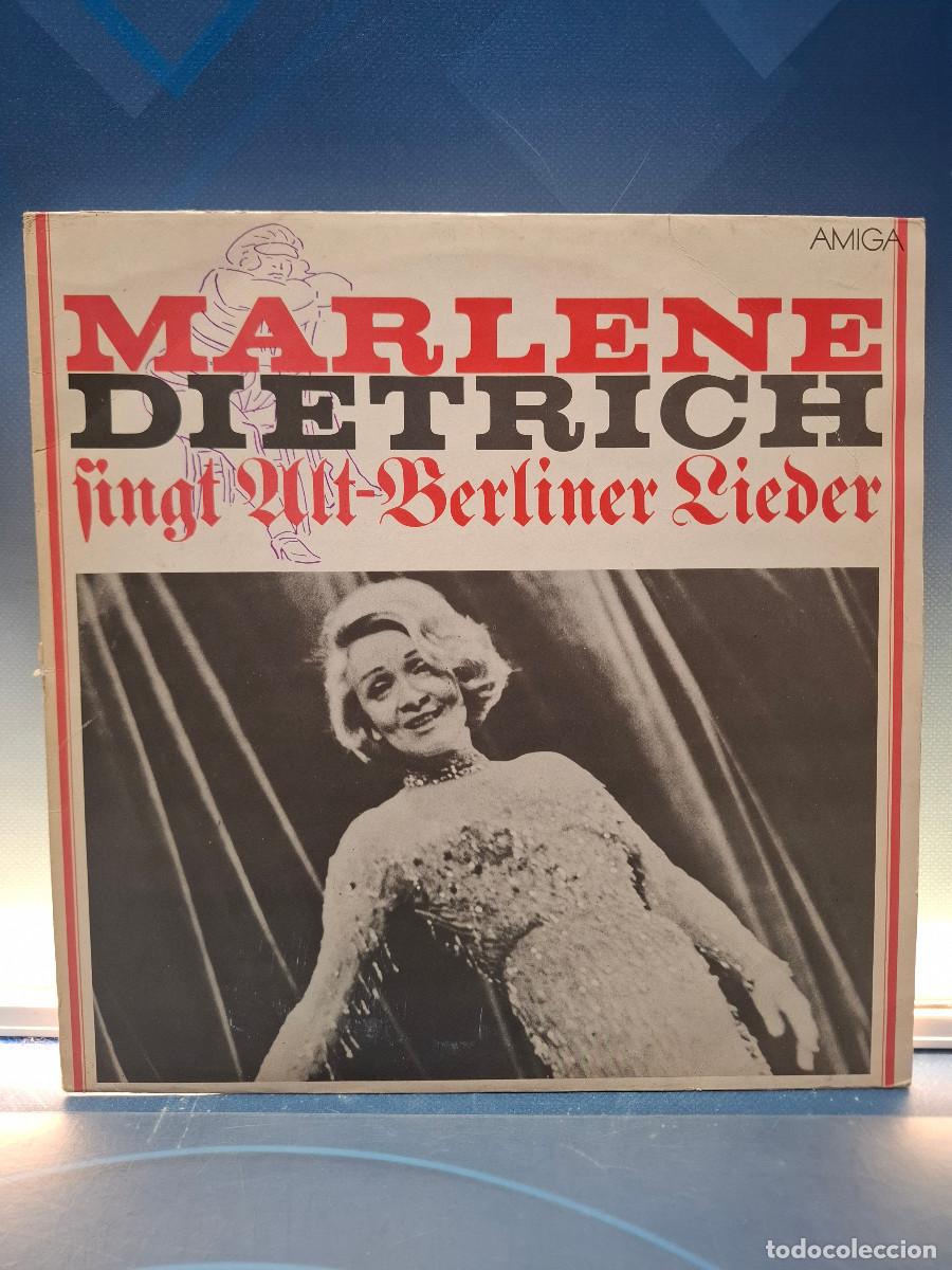 Discos de vinilo: Disco, Lp, Marlene Dietrich, Singt Alt Berliner Lieder, 1982 - Foto 1