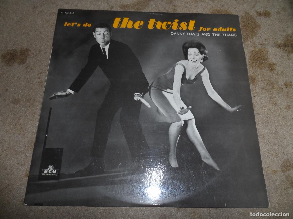 Discos de vinilo: Danny Davis And The Titans &ndash; Let's Do the Twist For Adults (FRANCE 1962)