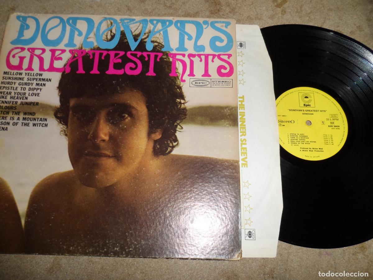 Dischi in vinile: Donovan &lrm;&ndash; Donovan's Greatest Hits (HOLLAND 1969)