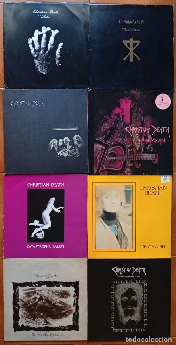 Discos de vinilo: CHRISTIAN DEATH : 8 DISCOS DE VIVILO ORIGINALES (1985-1991)