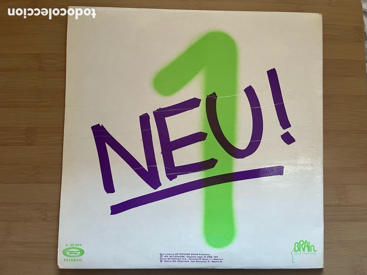 Discos de vinilo: NEU. Neu 1 (Vinilo lp 1973) - Foto 2