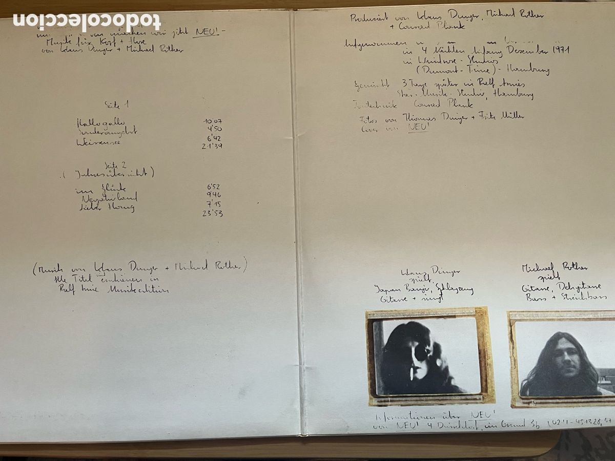 Discos de vinilo: NEU. Neu 1 (Vinilo lp 1973) - Foto 3