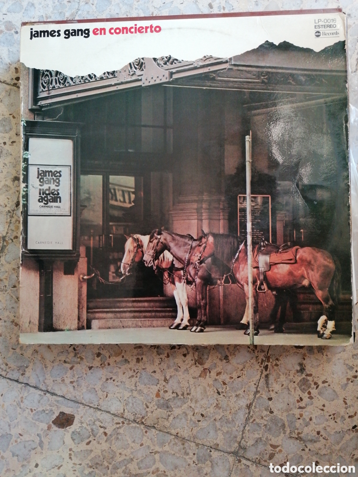 Discos de vinil: LP JAMES GANG LIVE IN CONCERT EN CONCIERTO 1976 ESPA&Ntilde;A