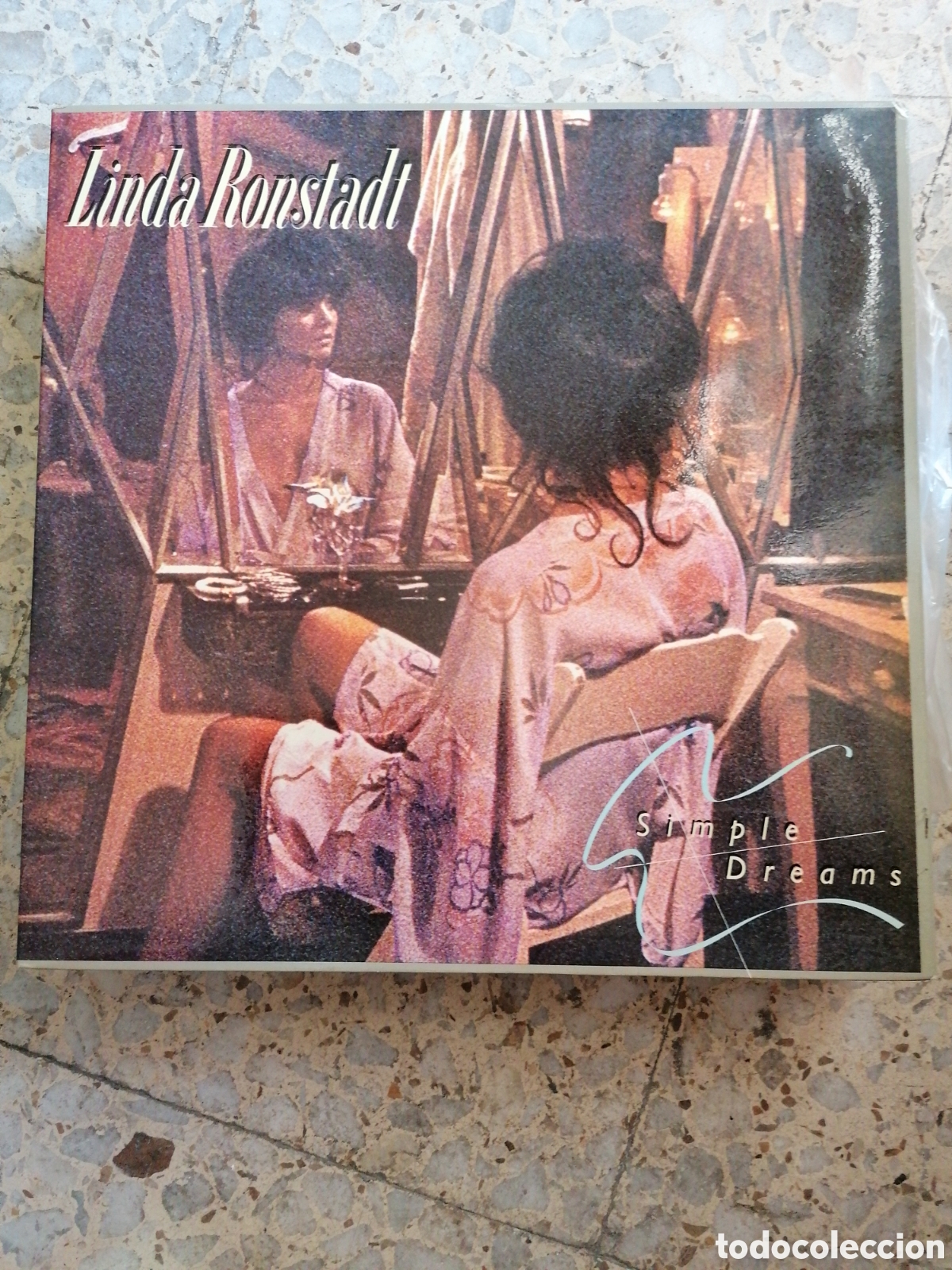 Discos de vinilo: LP LINDA RONSTADT SIMPLE DREAMS 1977 ESPA&Ntilde;A PORTADA DOBLE PROMO