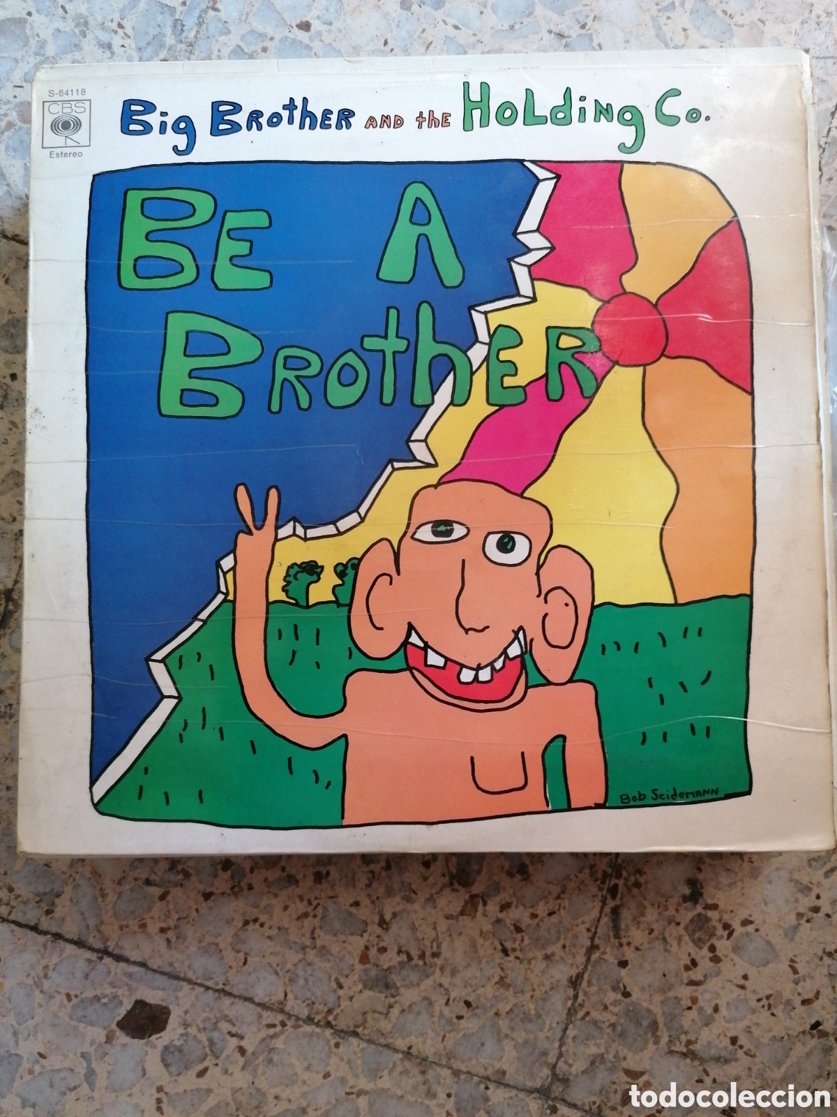 Discos de vinilo: LP BIG BROTHER AND THE HOLDING COMPANY BE A BROTHER 1971 ESPA&Ntilde;A