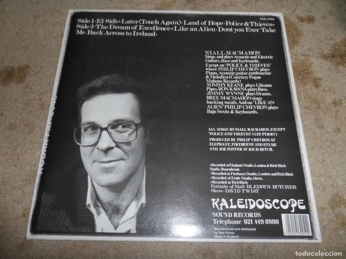 Discos de vinilo: NIALL MacMAHON - Later (UK 1988) - Foto 2