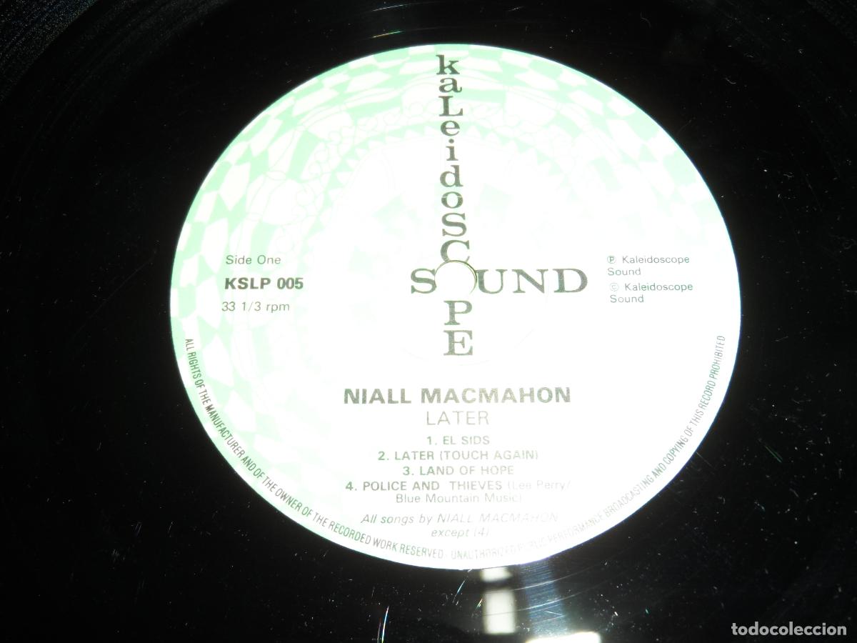 Discos de vinilo: NIALL MacMAHON - Later (UK 1988) - Foto 3