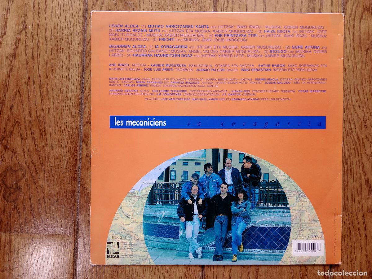 Discos de vinilo: Les Mecaniciens - Ia xoragarria - Foto 2