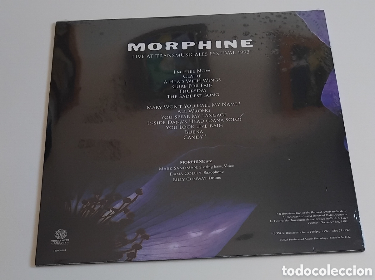 Discos de vinilo: Morphine, live 1993 LP - Foto 2
