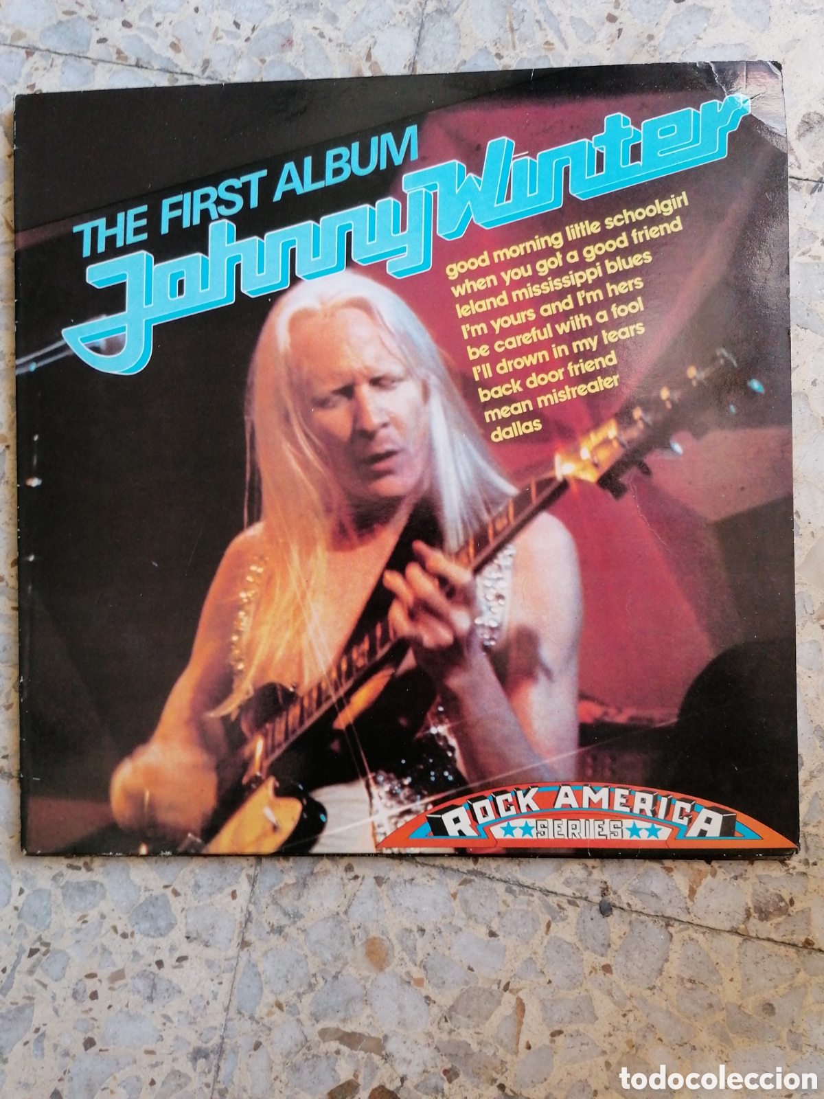 Discos de vinilo: LP JOHNNY WINTER THE FIRST ALBUM 1989 ESPA&Ntilde;A