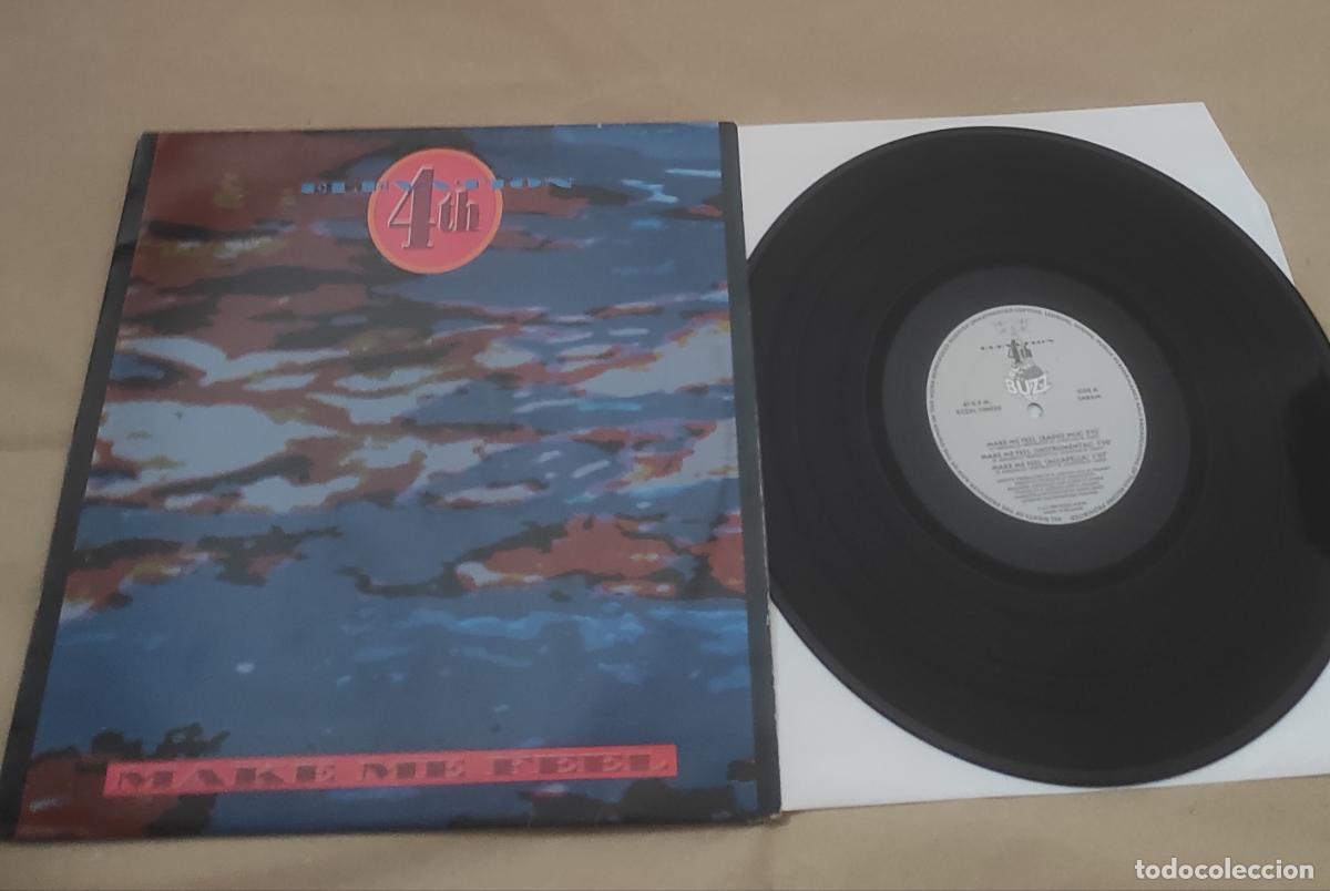 Discos de vinilo: ELEVATION 4TH - MAKE ME FEEL MAXI- ORIGINAL-BELGICA-1991-