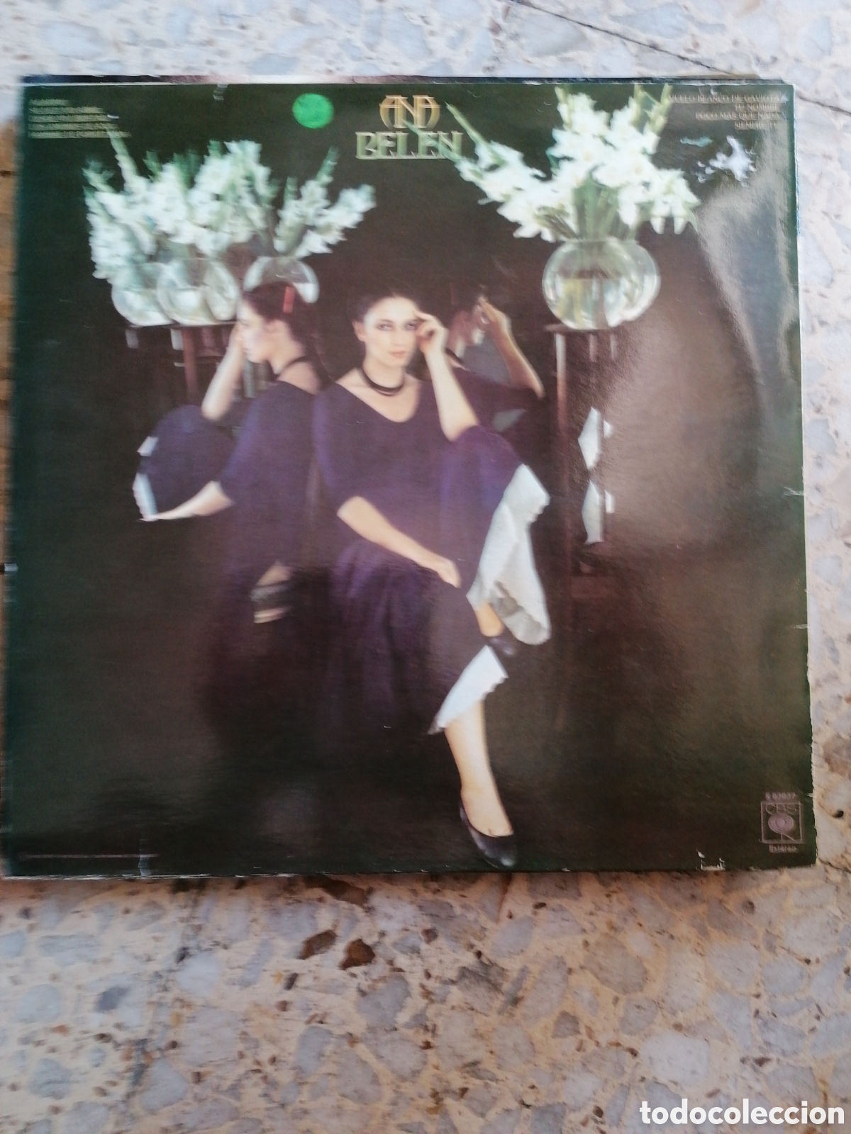 Discos de vinilo: LP ANA BELEN AGAPIMU 1979 INSERT - Foto 2