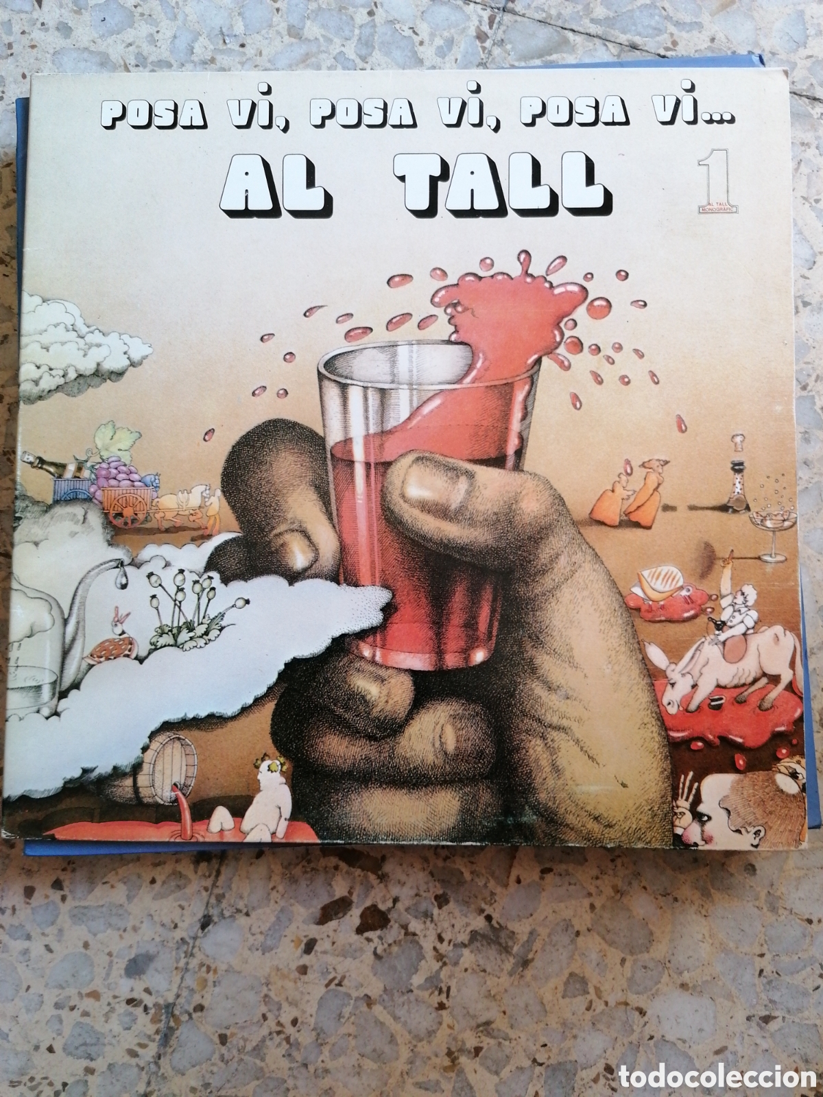 Discos de vinilo: LP AL TALL POSA VI 1978 INSERT PORTADA DOBLE