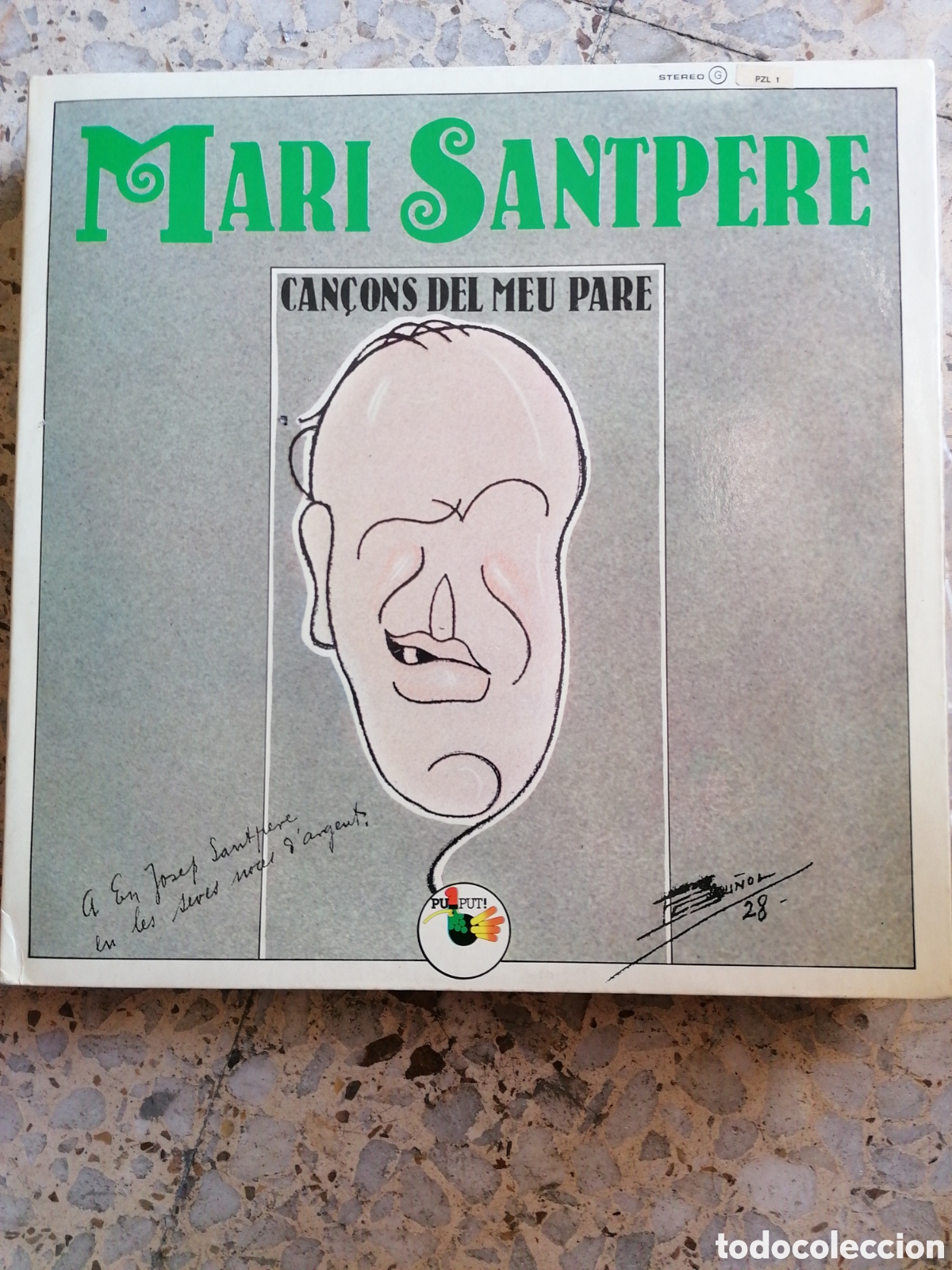 Discos de vinilo: LP MARI SANTPERE CAN&Ccedil;ONS DEL MEU PARE 1977 PORTADA DOBLE