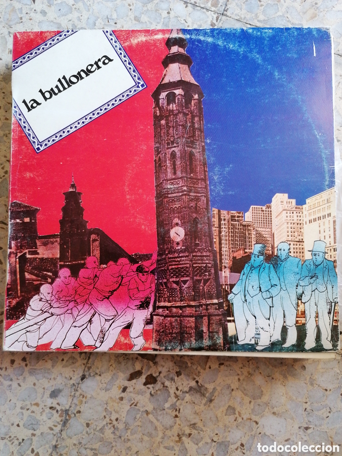 Discos de vinilo: LP LA BULLONERA VENIMOS SIMPLEMENTE A TRABAJAR 1976 PORTADA SENCILLA