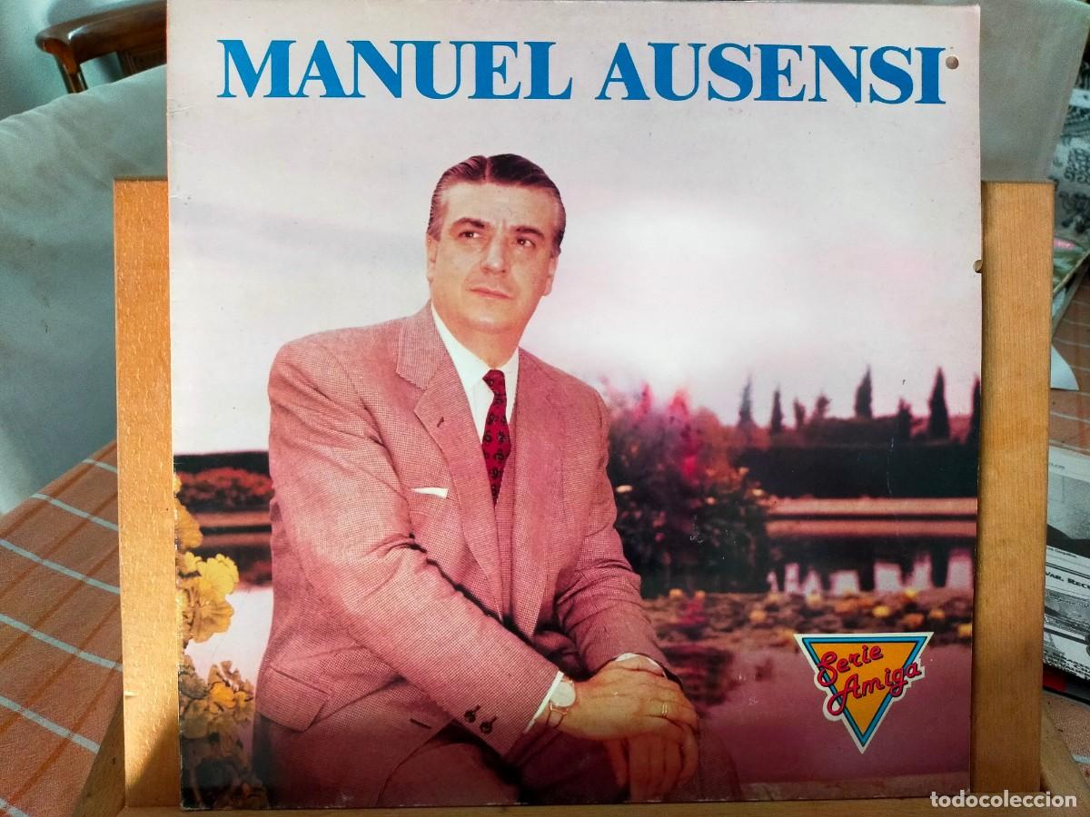 Discos de vinilo: MANUEL AUSENSI. SERIE AMIGA. ZAFIRO. 12 TEMAS. VER DESCRIPCI&Oacute;N. 1989