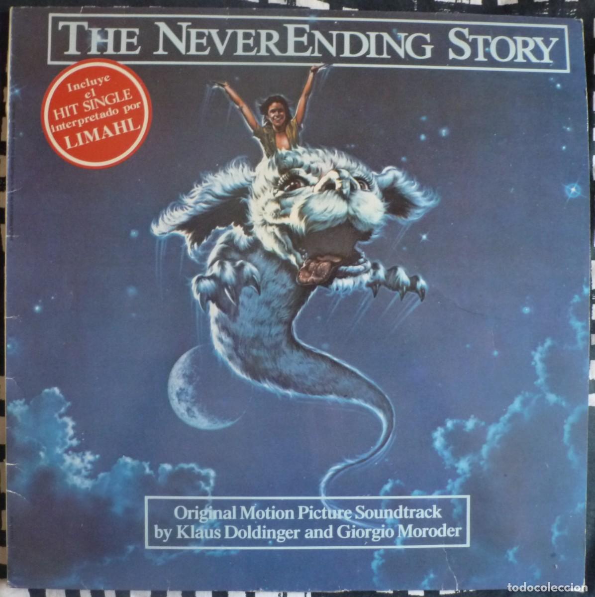 Discos de vinilo: B.S.O. THE NEVER ENDING STORY - KLAUS DOLDINGER & GIORGIO MORODER (LP EMI 1984 ESPA&Ntilde;A)