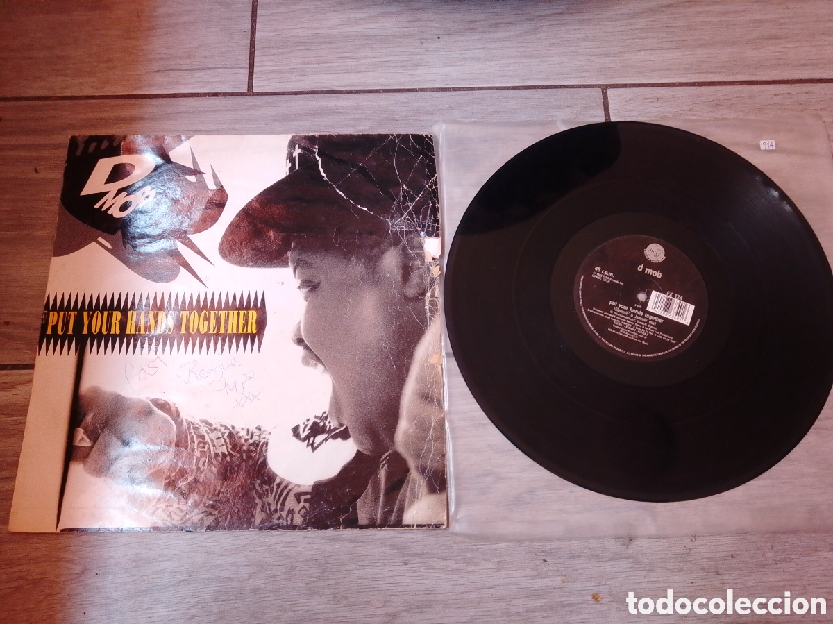 Discos de vinilo: D MOB - PUT YOUR HANDS TOGETHER - MAXI - UK - FFRR RECORDS - PLS 914 - L -