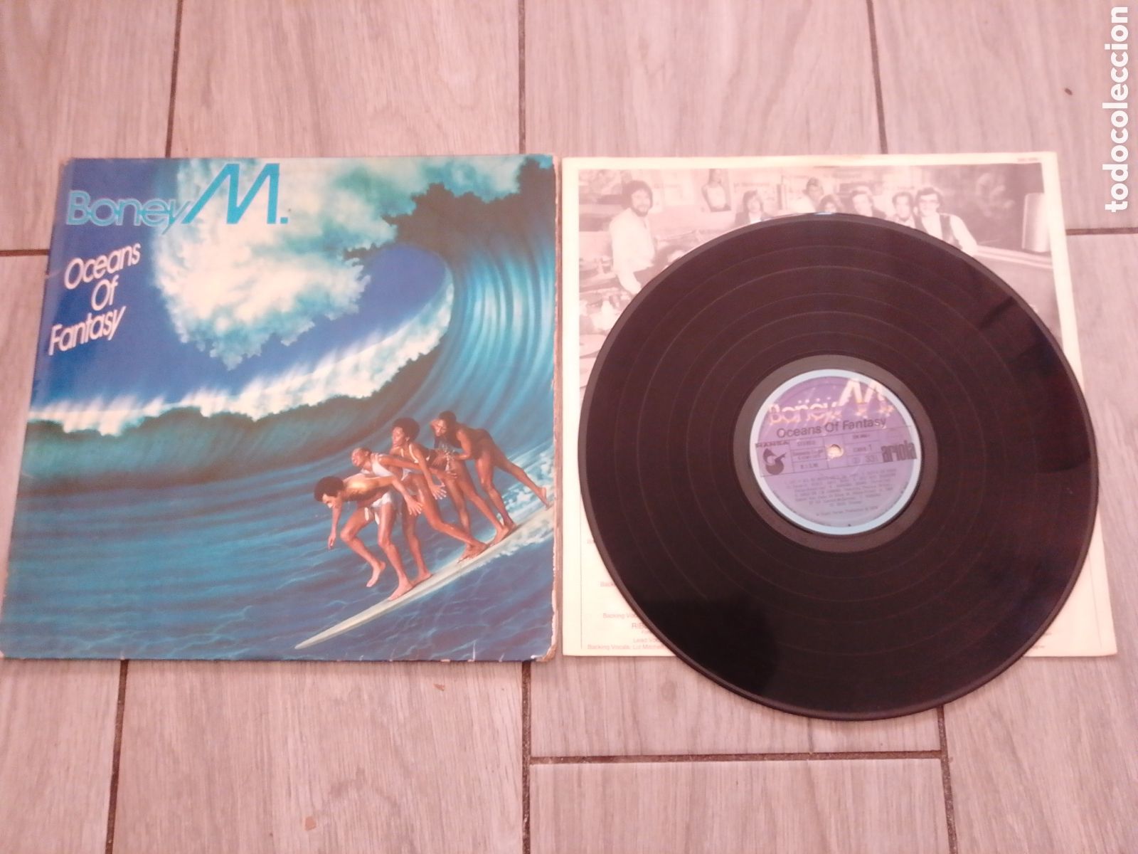 Discos de vinilo: BONEY M - OCEANS OF FANTASY - SPAIN - ARIOLA - L -